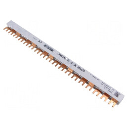 Bară colectoare 16mm2 Poli: 3 Unom: 400V 100A tip pieptene - Bară colectoare 16mm2 3 poli 400V 100A | Electronic-mag.ro | Componente Electronice