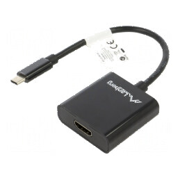 Cablu adaptor USB C HDMI 0,15m | Electronic-mag.ro | Componente Electronice