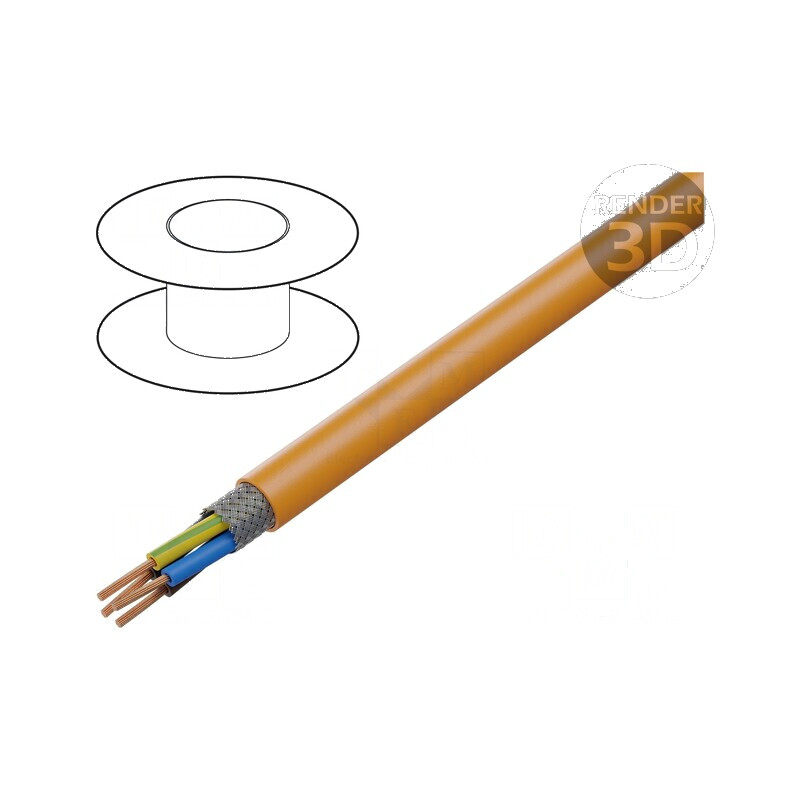 Cablu pentru servomotoare hibrid ÖLFLEX SERVO FD 796 CP | Electronic-mag.ro | Componente Electronice