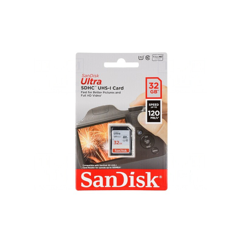 Card de memorie Ultra SDHC Class 10 UHS U1 32GB | Electronic-mag.ro | Componente Electronice