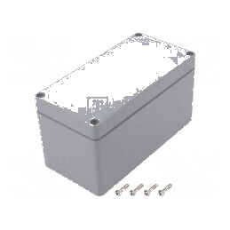 Carcasă universală ABS gri închis IP67 | Electronic-mag.ro | Componente Electronice