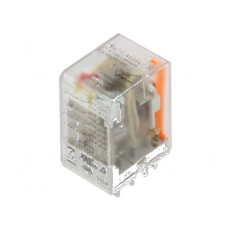 Releu electromagnetic 4PDT 230VAC 5A | Electronic-mag.ro | Componente Electronice