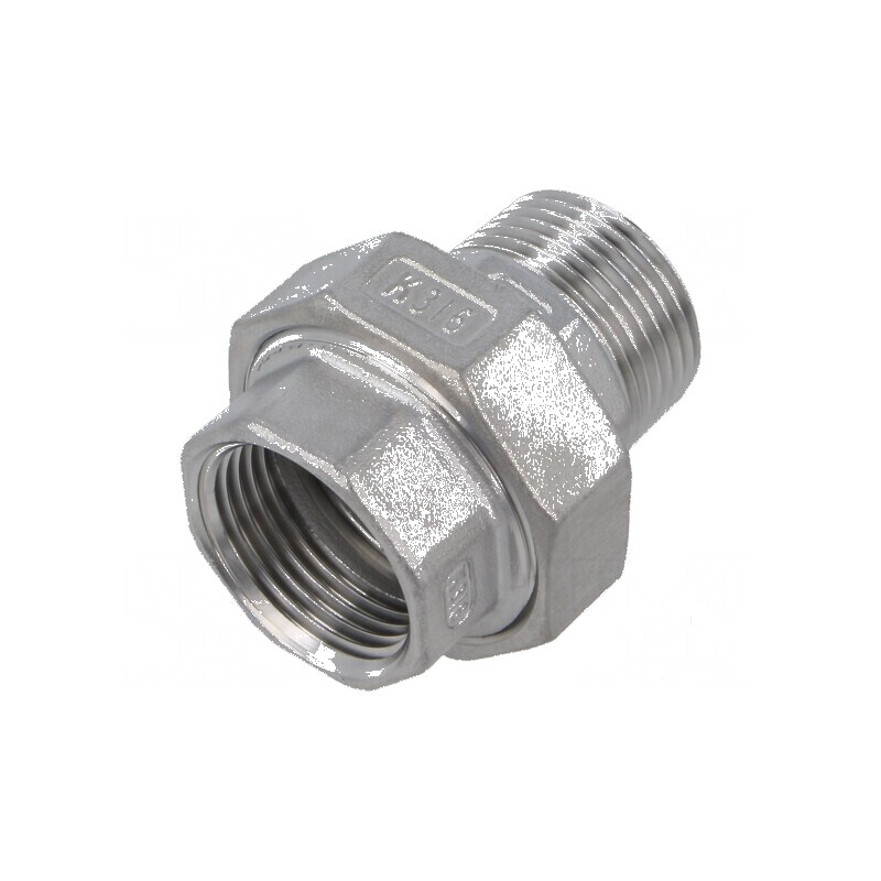 Fiting filetat pentru conductă, uniune, maxim 10bar, 57.5mm | Electronic-mag.ro | Componente Electronice
