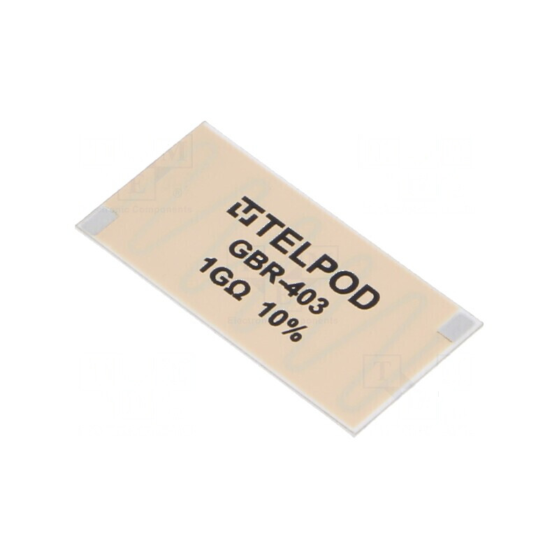 Rezistor thick film THT 1GΩ 2W ±10% - 19,05x38,1mm | Electronic-mag.ro | Componente Electronice
