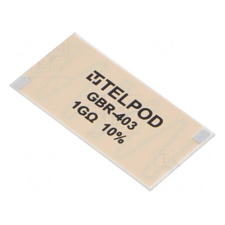 Rezistor thick film THT 1GΩ 2W ±10% - 19,05x38,1mm | Electronic-mag.ro | Componente Electronice