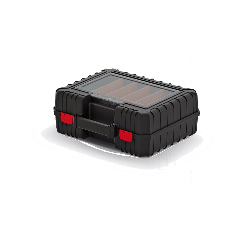 Valijoară pt. unelte neagră Mat. capac: policarbonat | Electronic-mag.ro | Componente Electronice