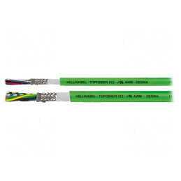 Cablu pentru servomotoare hibrid, TOPGEBER 512 portocaliu | Electronic-mag.ro | Componente Electronice