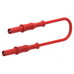 Cablu de măsurare cu mufă banană 4 mm 12A | Electronic-mag.ro | Componente Electronice