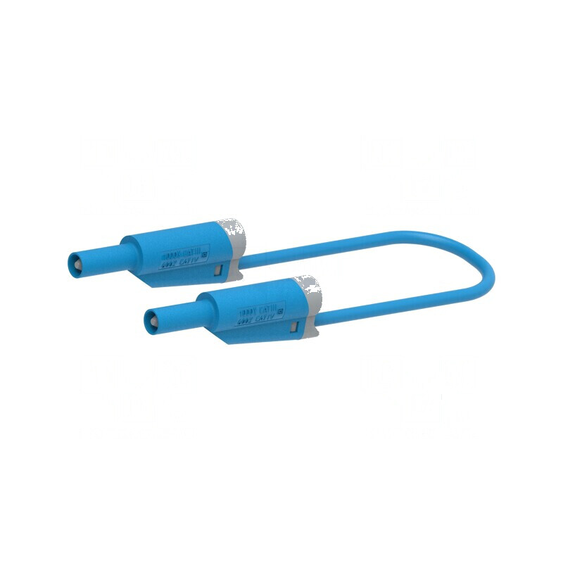 Cablu de măsurare cu mufă banană 4mm, 12A | Electronic-mag.ro | Componente Electronice