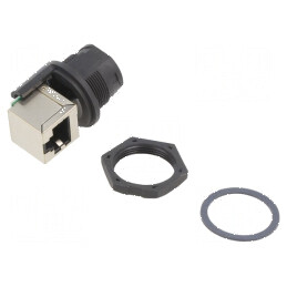 Adaptor PIN 8 Cat 5e IP67 | Electronic-mag.ro | Componente Electronice