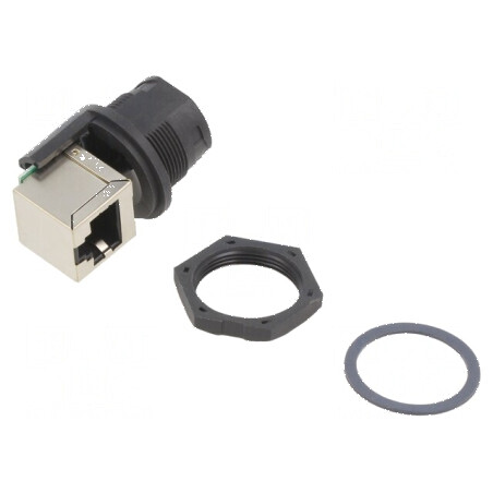Adaptor PIN 8 Cat 5e IP67 | Electronic-mag.ro | Componente Electronice