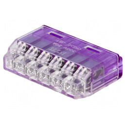 Bornă cu arc cu eliberare rapidă 1,5÷2,5mm2 300V 20A | Electronic-mag.ro | Componente Electronice