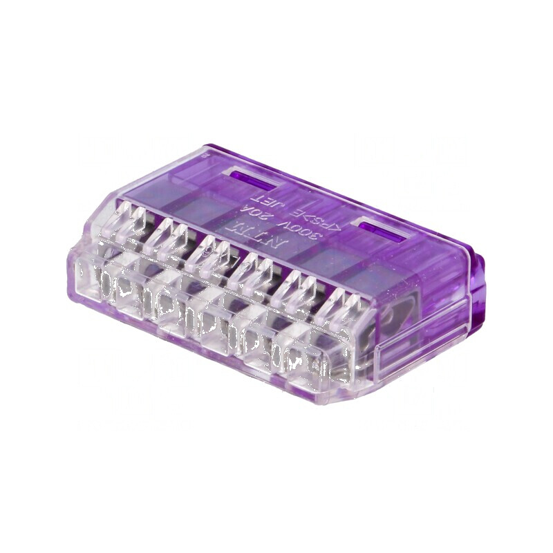 Bornă cu arc cu eliberare rapidă 1,5÷2,5mm2 300V 20A | Electronic-mag.ro | Componente Electronice