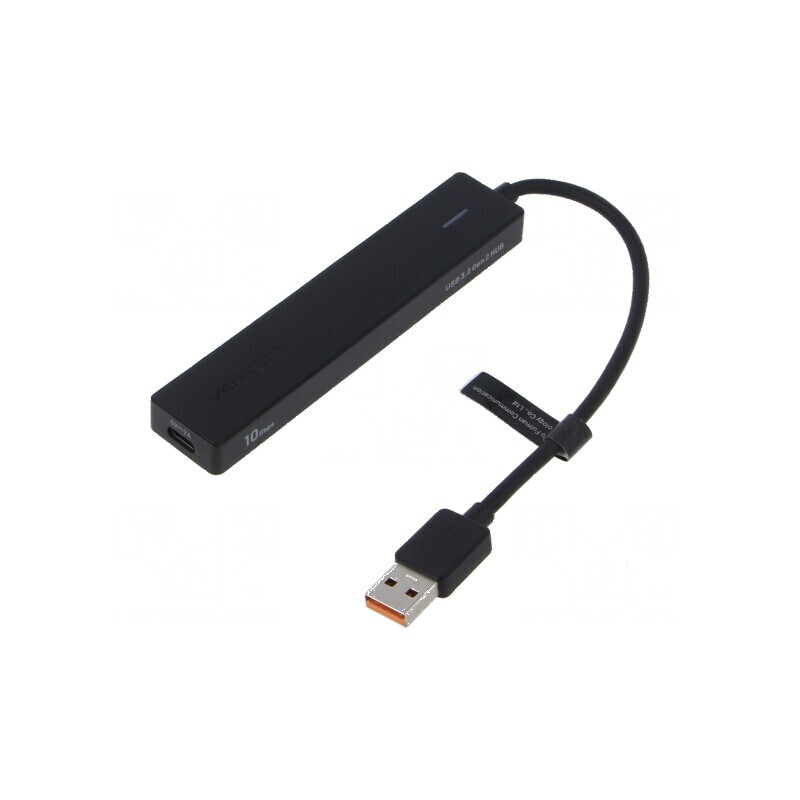 Hub USB 4 porturi USB A și USB C, USB 3.2 OTG | Electronic-mag.ro | Componente Electronice