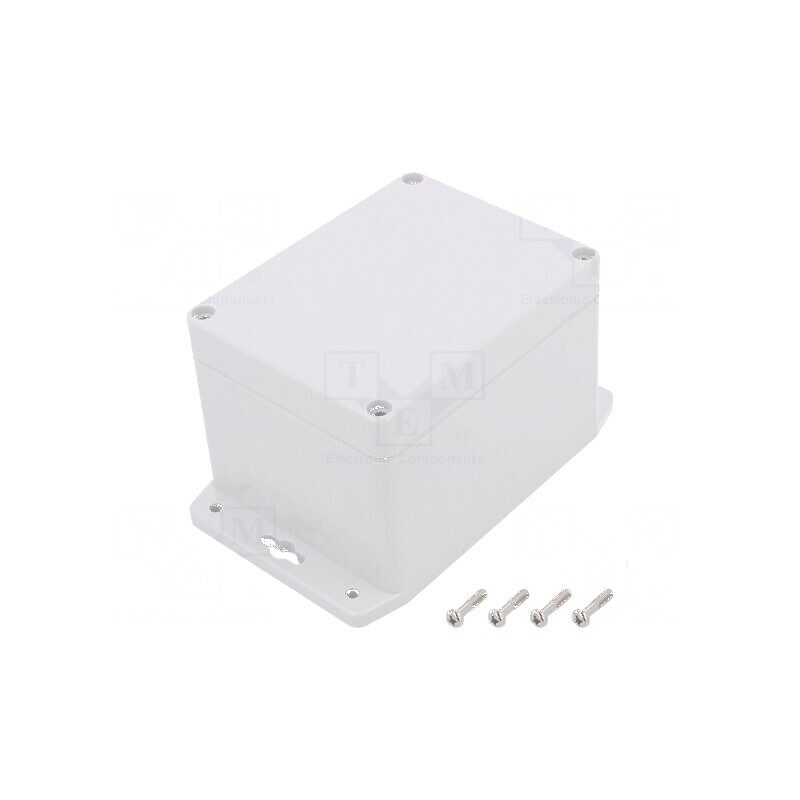 Carcasă universală cu lame de fixare | Electronic-mag.ro | Componente Electronice
