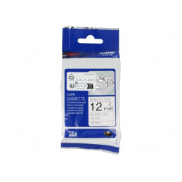 Bandă etichetare 12mm albă 4m | Electronic-mag.ro | Componente Electronice
