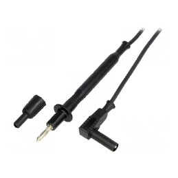 Cablu de măsurare cu mufă banană 4 mm | Electronic-mag.ro | Componente Electronice