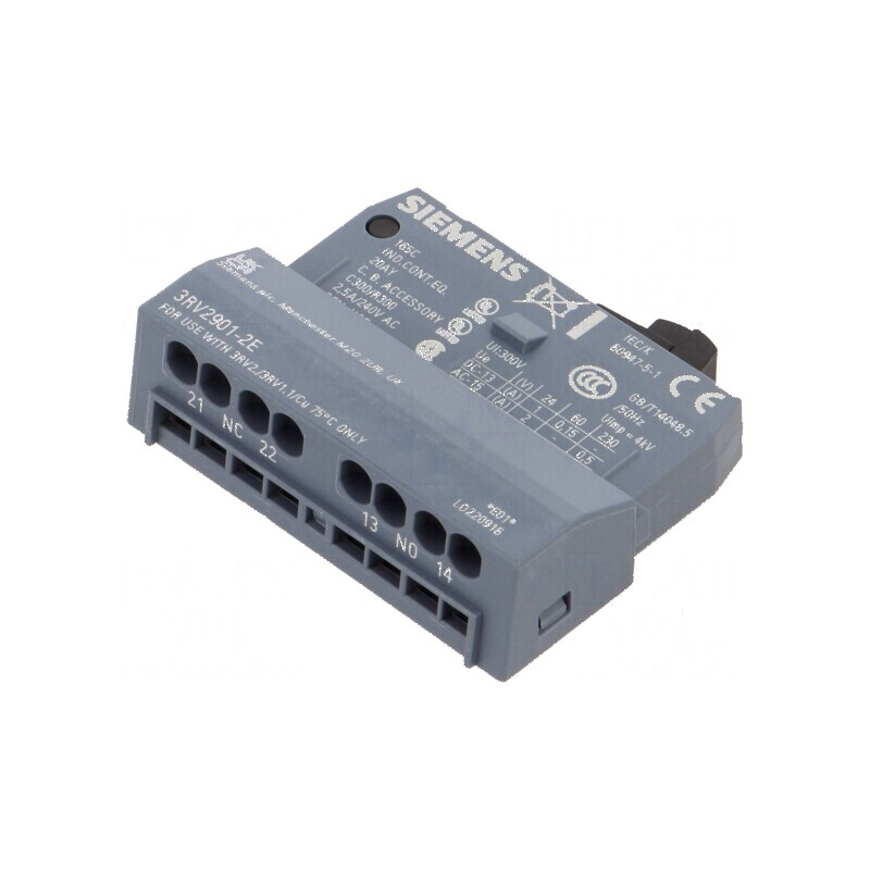 Cleme cu arc pentru contacte auxiliare frontal NO NC | Electronic-mag.ro | Componente Electronice