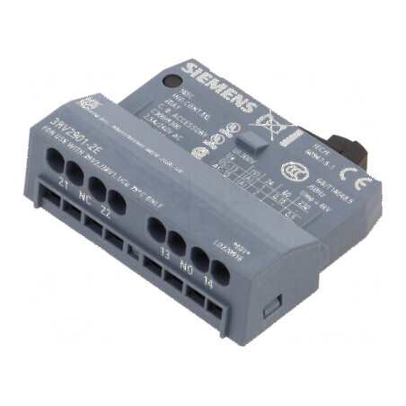 Cleme cu arc pentru contacte auxiliare frontal NO NC | Electronic-mag.ro | Componente Electronice