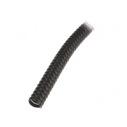 Tub de protecţie Øbuclă 20mm negru 1m | Electronic-mag.ro | Componente Electronice
