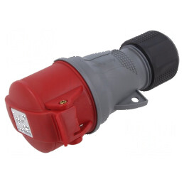 Conector trifazat AC 16A 415VAC IP44 | Electronic-mag.ro | Componente Electronice