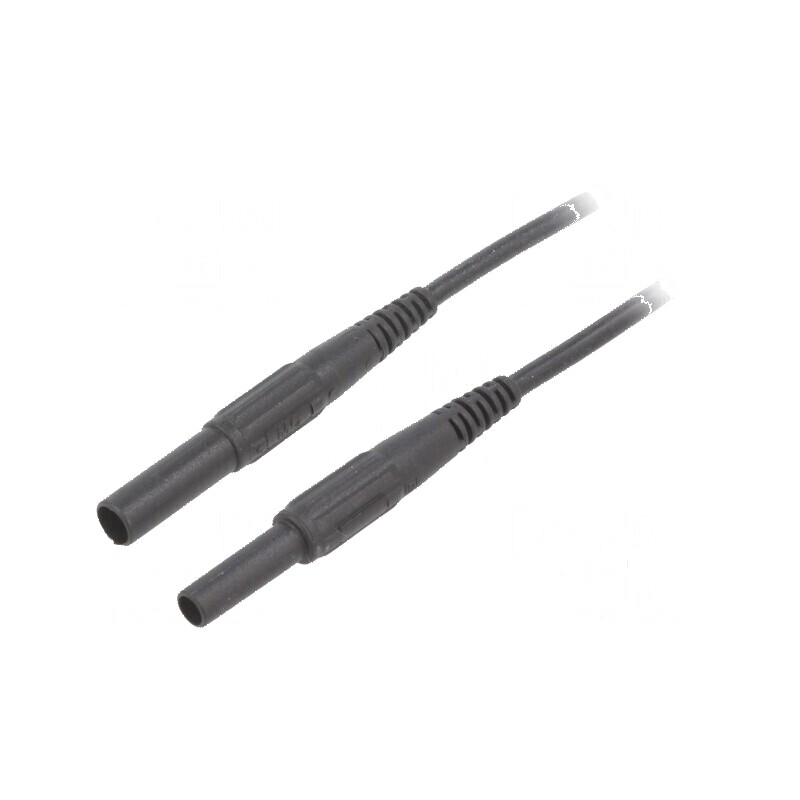 Cablu de măsurare soclu banană 4mm 19A | Electronic-mag.ro | Componente Electronice