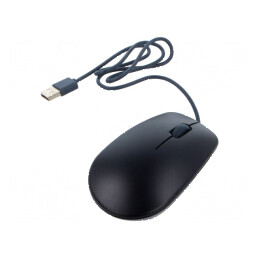Mouse optic USB A negru/gri | Electronic-mag.ro | Componente Electronice