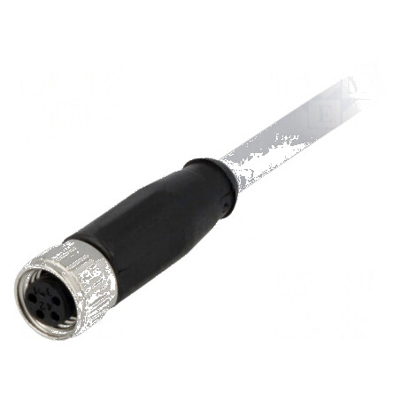 Conector M8 mamă 4 pini cu cablu de 1m PVC | Electronic-mag.ro | Componente Electronice