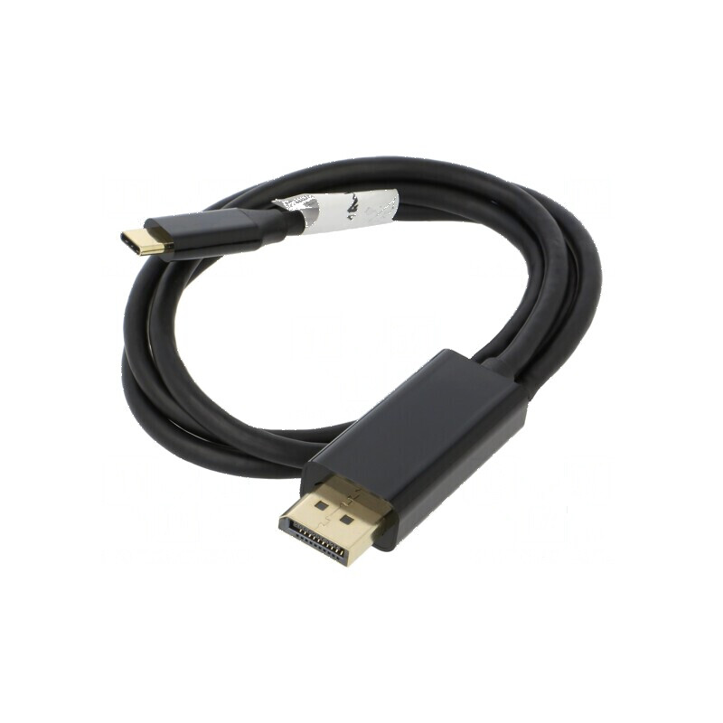 Cablu adaptor DisplayPort 1.2 la USB 3.2, 1m, negru, aurit Fire: Cu | Electronic-mag.ro | Componente Electronice Cablu adaptor DisplayPort 1.2 la USB 3.2, 1m, negru, aurit Fire: Cu | Electronic-mag.ro | Componente Electronice