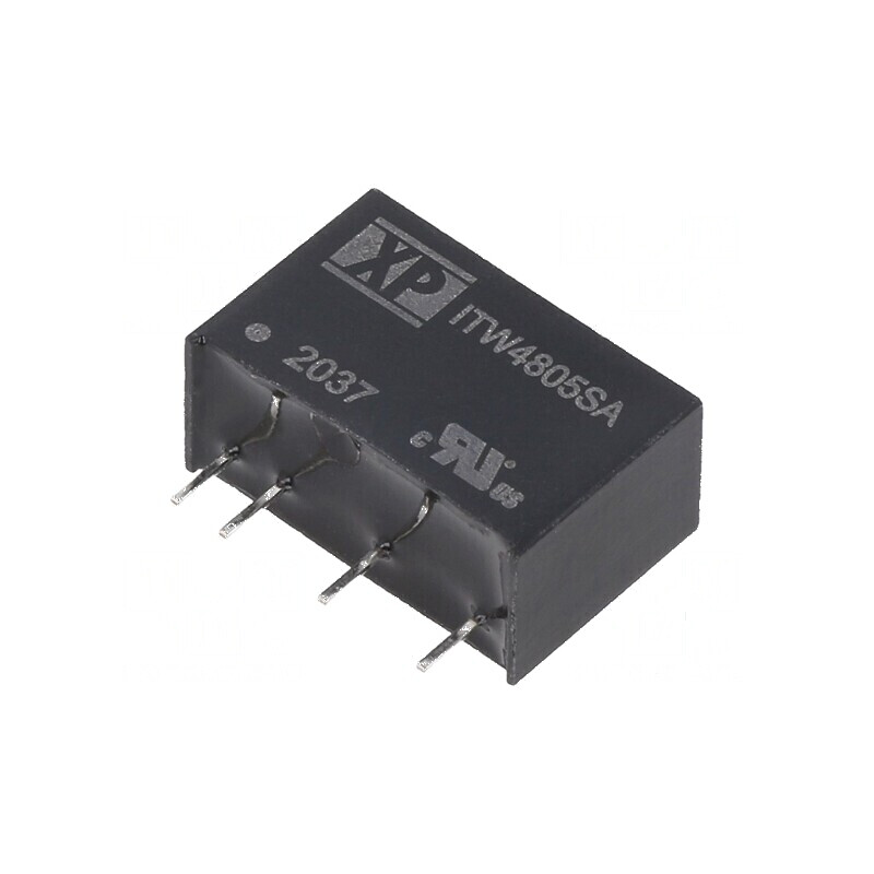 Convertor DC/DC 1W 36-75V la 5VDC 200mA SIP THT | Electronic-mag.ro | Componente Electronice