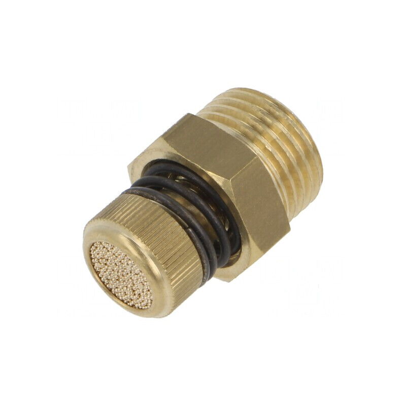 Amortizor de zgomot G 1/2 exterior alamă 39mm | Electronic-mag.ro | Componente Electronice