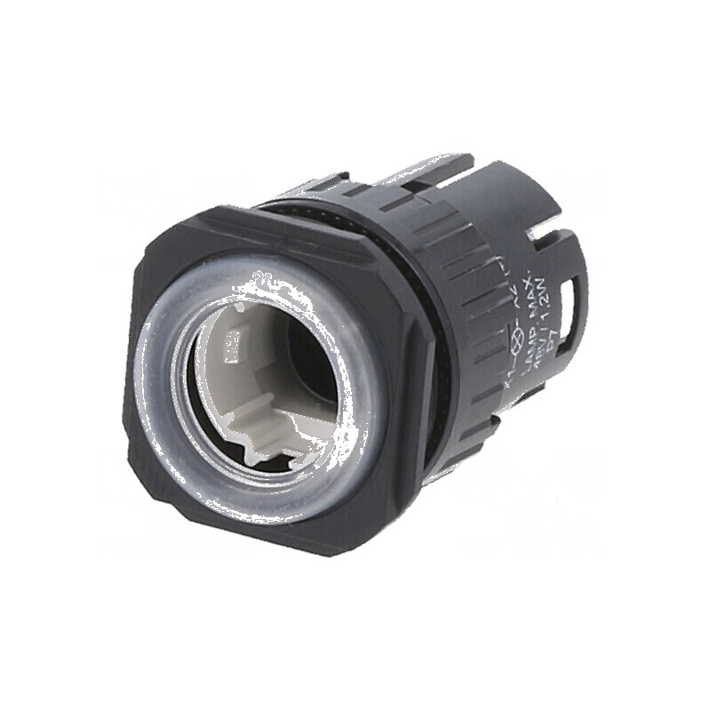 Comutator plat 22mm IP65 Poz. 1 cu 2 poziții Ø22,3mm | Electronic-mag.ro | Componente Electronice