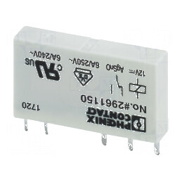 Releu miniatură 12VDC cu bobină | Electronic-mag.ro | Componente Electronice
