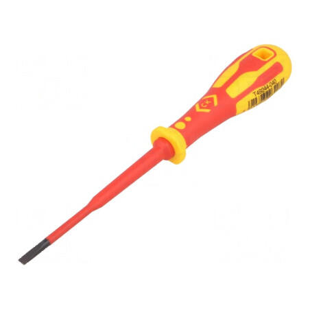 Şurubelniţă izolată slim plată 4,0x0,8mm 100mm | Electronic-mag.ro | Componente Electronice