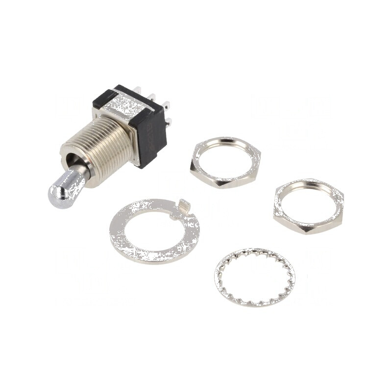Comutator basculant DPDT ON-ON 6A 125VAC 6A 6VDC MTG | Electronic-mag.ro | Componente Electronice