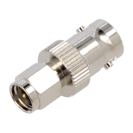 Adaptor BNC soclu la SMA mufă 50Ω 4GHz | Electronic-mag.ro | Componente Electronice