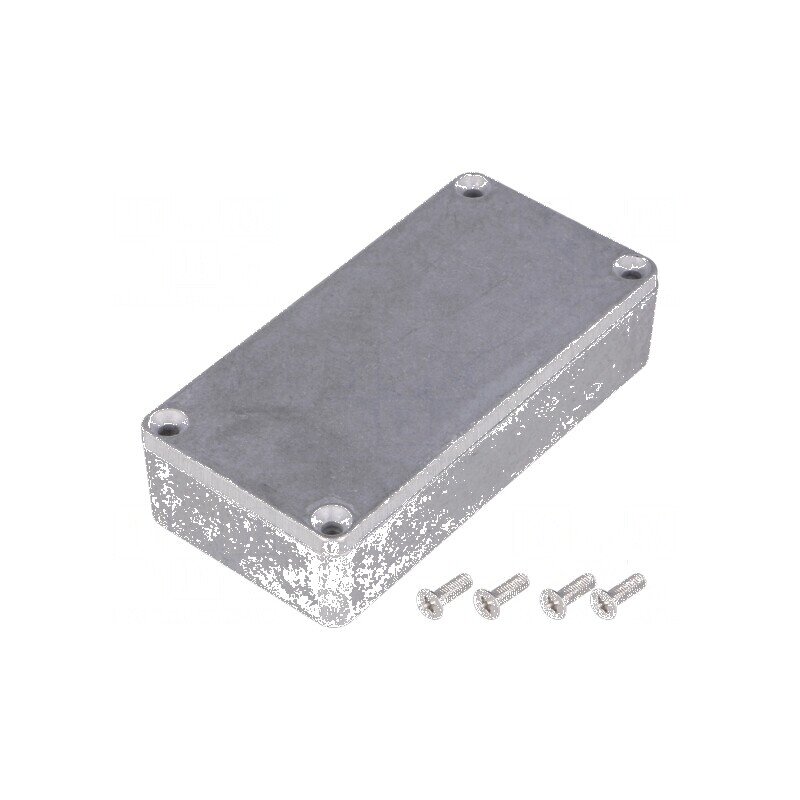 Carcasă universală din aluminiu 50mm x 101mm x 25mm IP54 1590 | Electronic-mag.ro | Componente Electronice