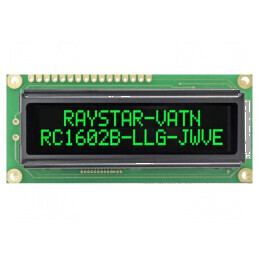 Afișaj LCD alfanumeric VA 16x2 80x36x13,2mm LED | Electronic-mag.ro | Componente Electronice