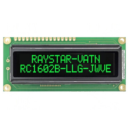 Afișaj LCD alfanumeric VA 16x2 80x36x13,2mm LED | Electronic-mag.ro | Componente Electronice