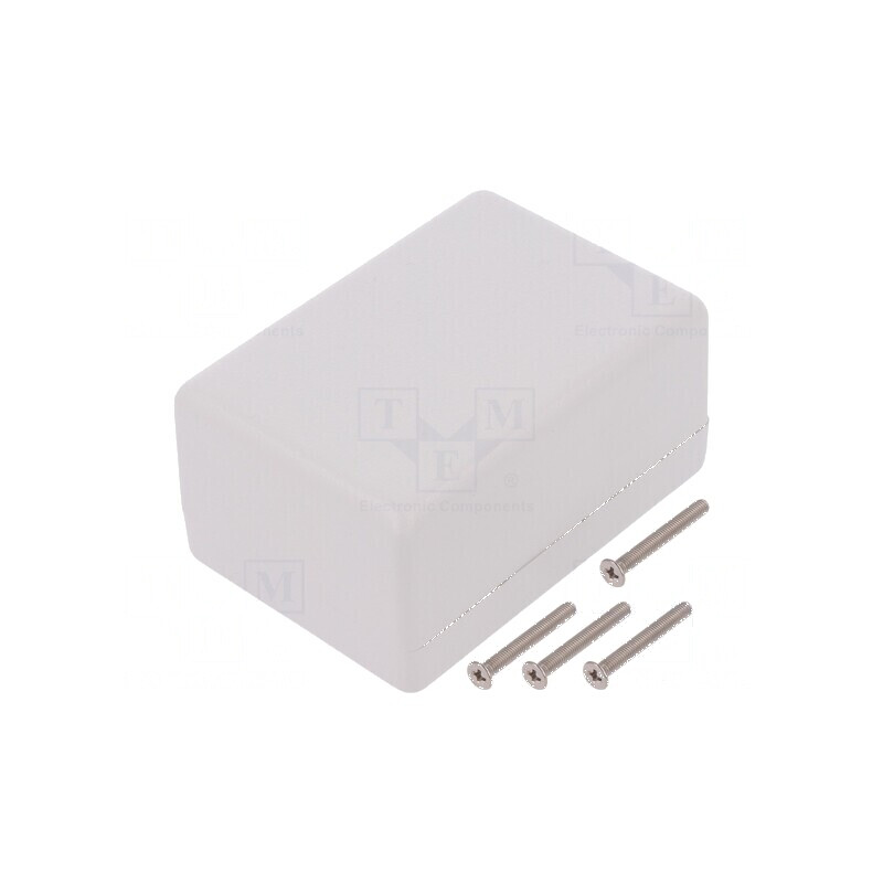 Carcasă universală ABS gri IP65 56mm x 81mm x 40mm 1594 | Electronic-mag.ro | Componente Electronice