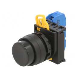 Comutator 22mm Negru 2 NO Acţionat prin Apăsare Poz.i Stabil | Electronic-mag.ro | Componente Electronice
