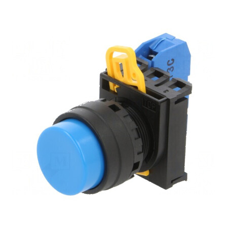 Comutator 22mm Poz.i 2 NO fără acţionare prin apăsare | Electronic-mag.ro | Componente Electronice