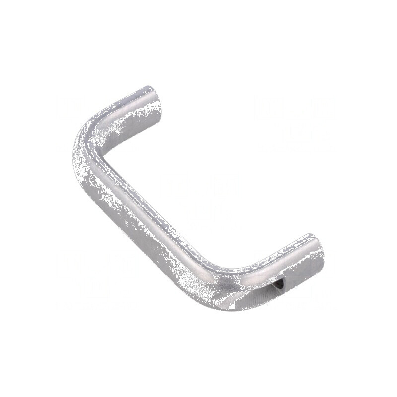 Suport aluminiu natural 49mm H, 112mm L, 20mm W, finisare brută | Electronic-mag.ro | Componente Electronice