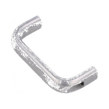 Suport aluminiu natural 49mm H, 112mm L, 20mm W, finisare brută | Electronic-mag.ro | Componente Electronice