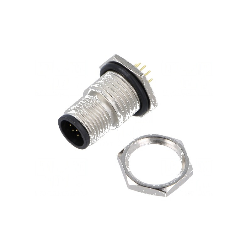 Conector M12 soclu tată A-DeviceNet CANopen | Electronic-mag.ro | Componente Electronice