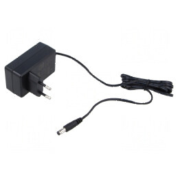 Alimentator pulsatoriu 12VDC 3A 36W plug-in drept | Electronic-mag.ro | Componente Electronice