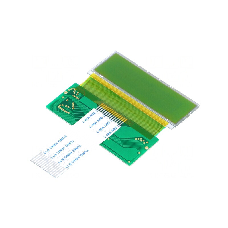 Afișaj LCD alfanumeric STN 16x2, dimensiuni 18,5x47x5,2mm | Electronic-mag.ro | Componente Electronice