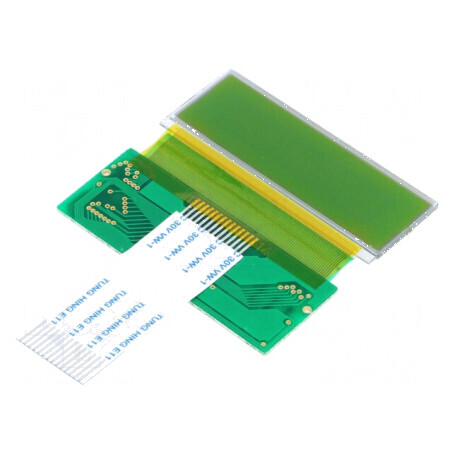 Afișaj LCD alfanumeric STN 16x2, dimensiuni 18,5x47x5,2mm | Electronic-mag.ro | Componente Electronice