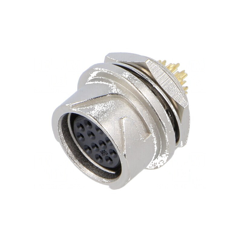 Conector circular LF lipire PIN 12 soclu mamă 2A 300VAC | Electronic-mag.ro | Componente Electronice