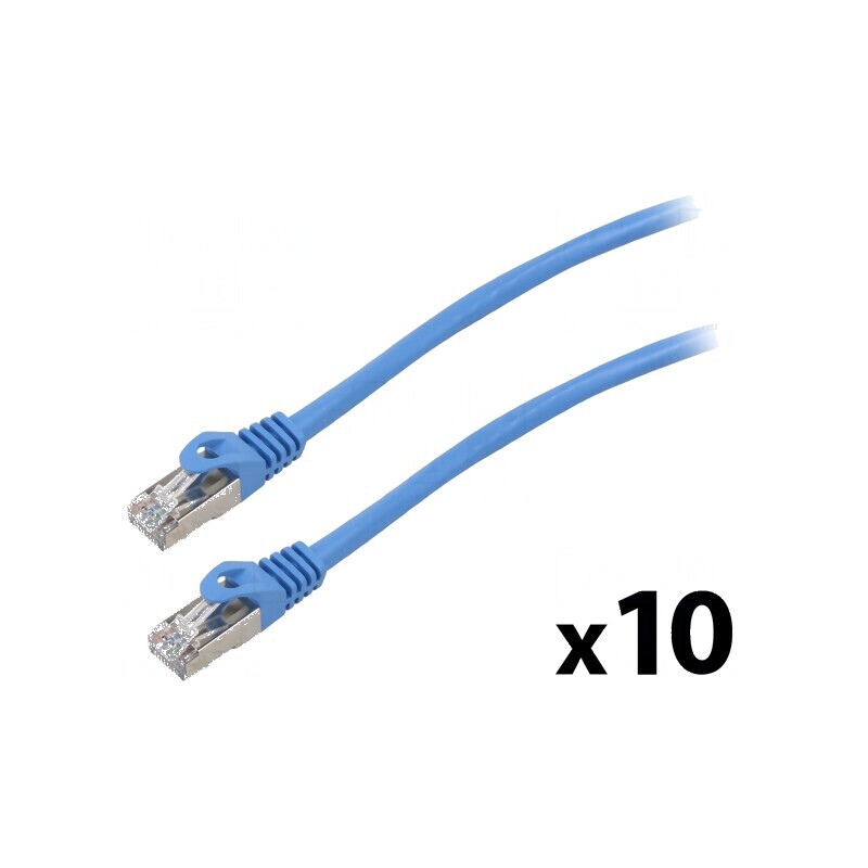 Patch cord F/UTP 6 litat CCA PVC albastru 1,5m 26AWG | Electronic-mag.ro | Componente Electronice Patch cord F/UTP 6 litat CCA PVC albastru 1,5m 26AWG | Electronic-mag.ro | Componente Electronice